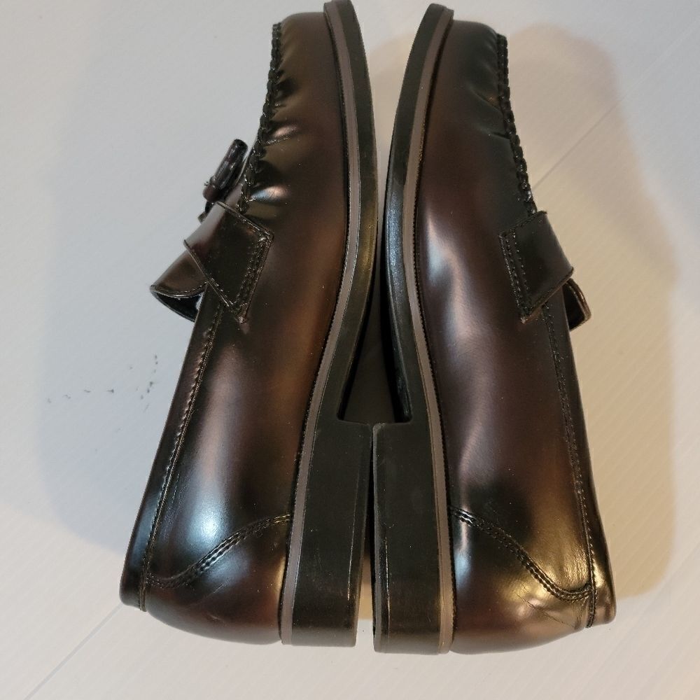 Puritan Cody Dark Brown Tassel Loafers Dress Shoes Size 11 - Picture 6 of 9